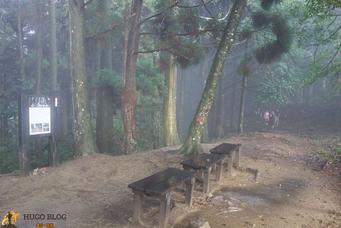 加里山回程平台區