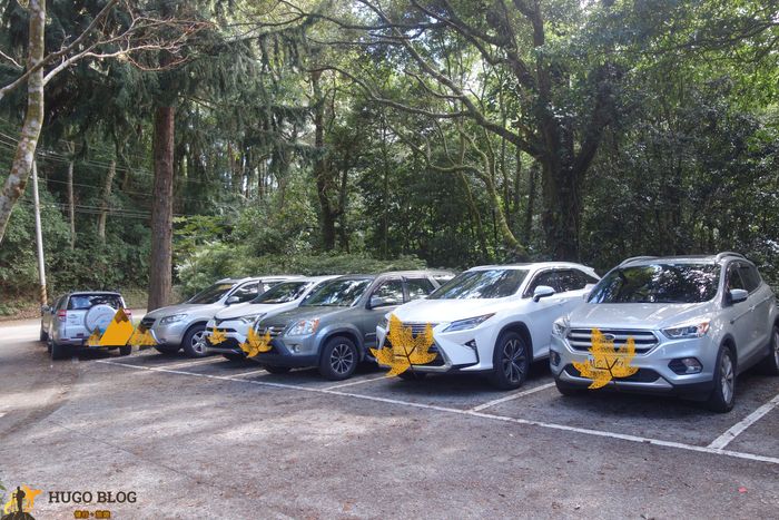 屋我尾山停車場