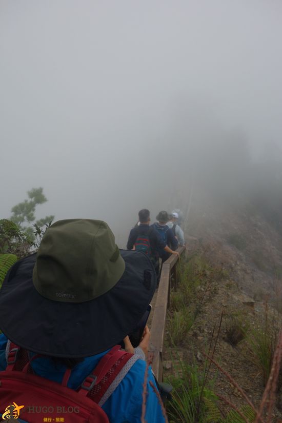 白毛山下山