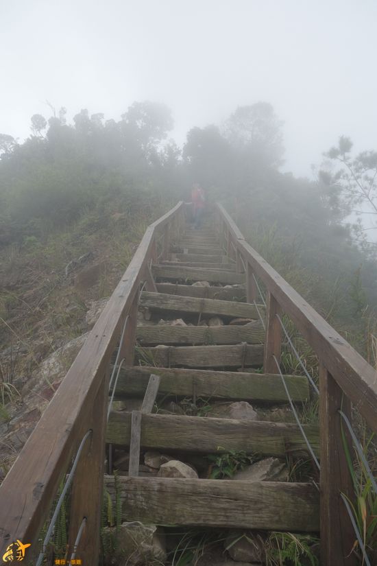 白毛山樓梯2