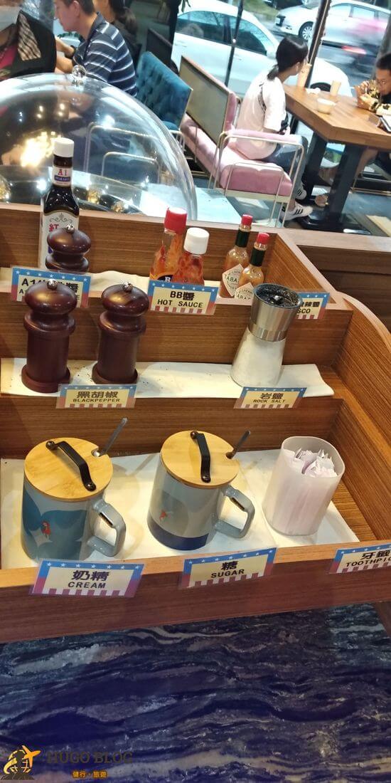史堤克醬料區